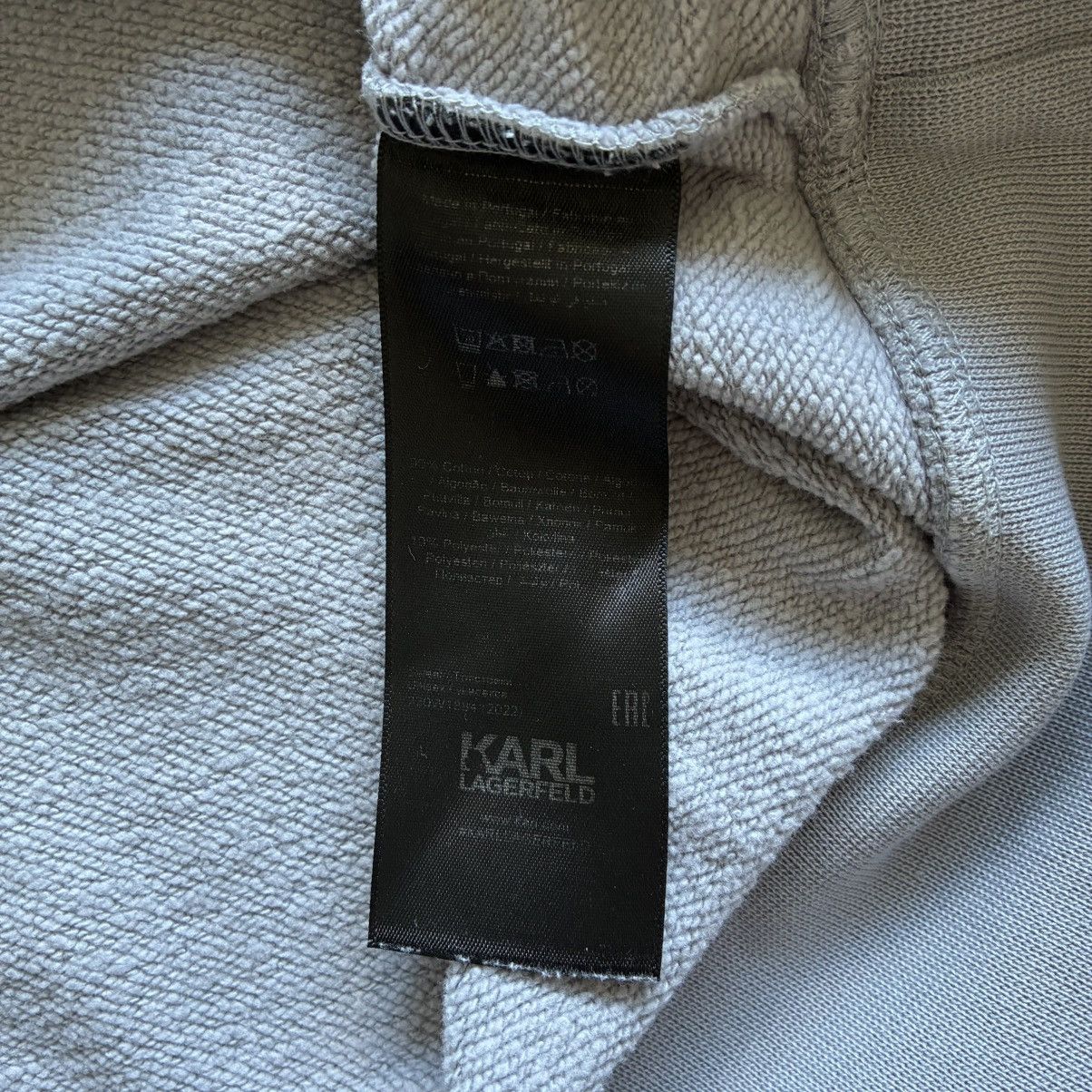 Karl Lagerfeld Karl Lagerfeld Ikonik Monogram Slate Gray Sweatshirt Size US L / EU 52-54 / 3 - 8 Thumbnail