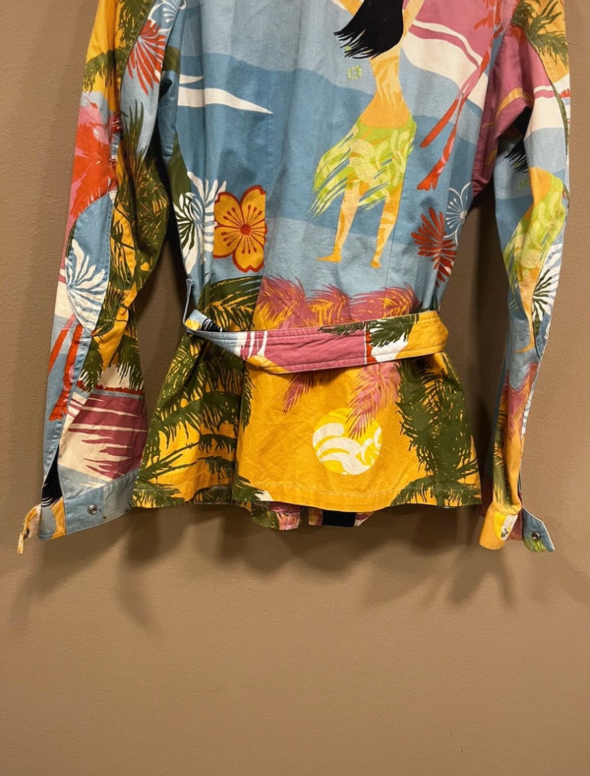 Custo Barcelona Custo Barcelona Tropical Print Zip Up Overshot Size M / US 6-8 / IT 42-44 - 7 Thumbnail