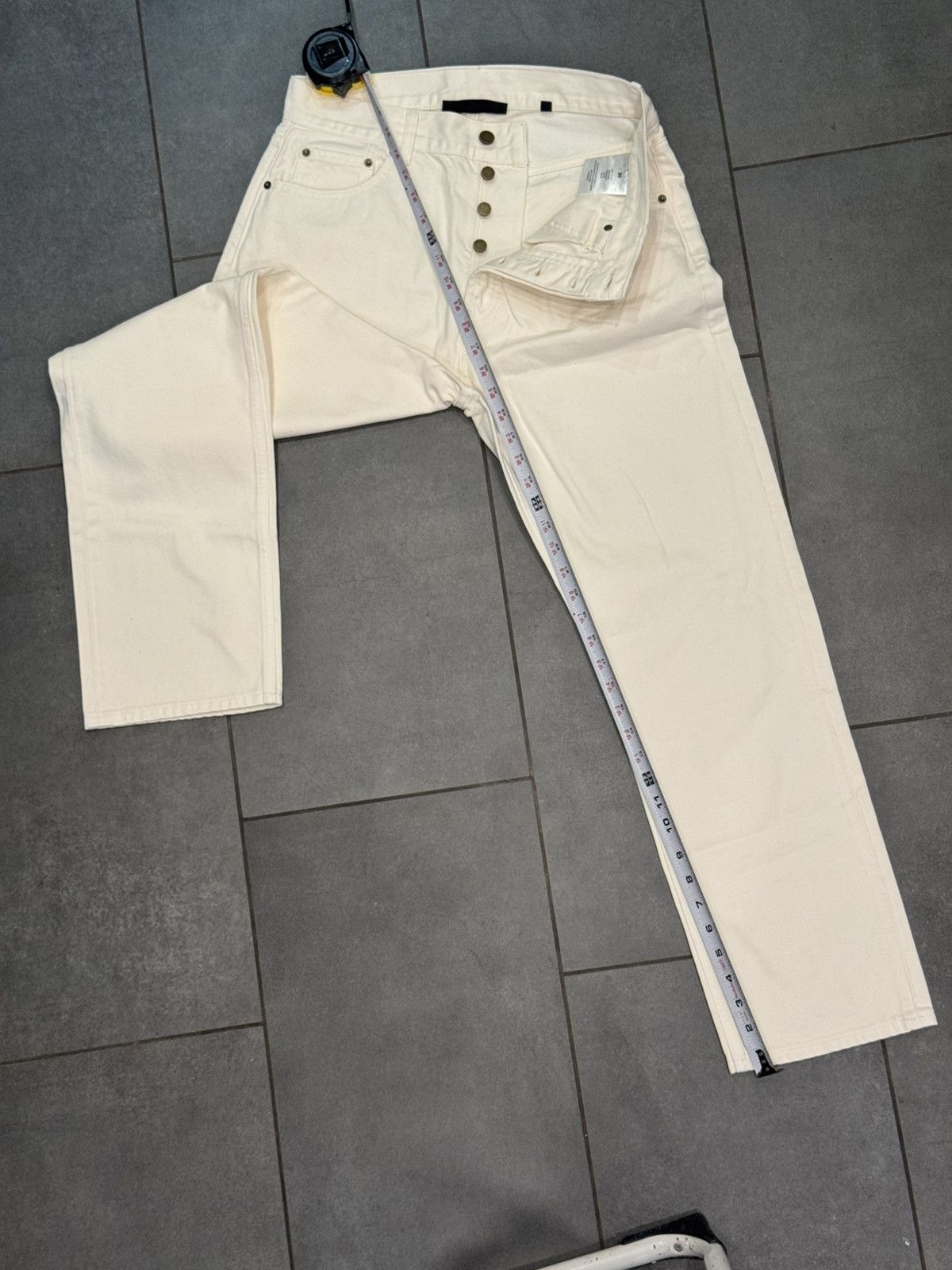 Fear of God NEW w/TAGS FEAR OF GOD ESSENTIALS straight-leg jeans Sz 31 Size US 30 / EU 46 - 13 Thumbnail