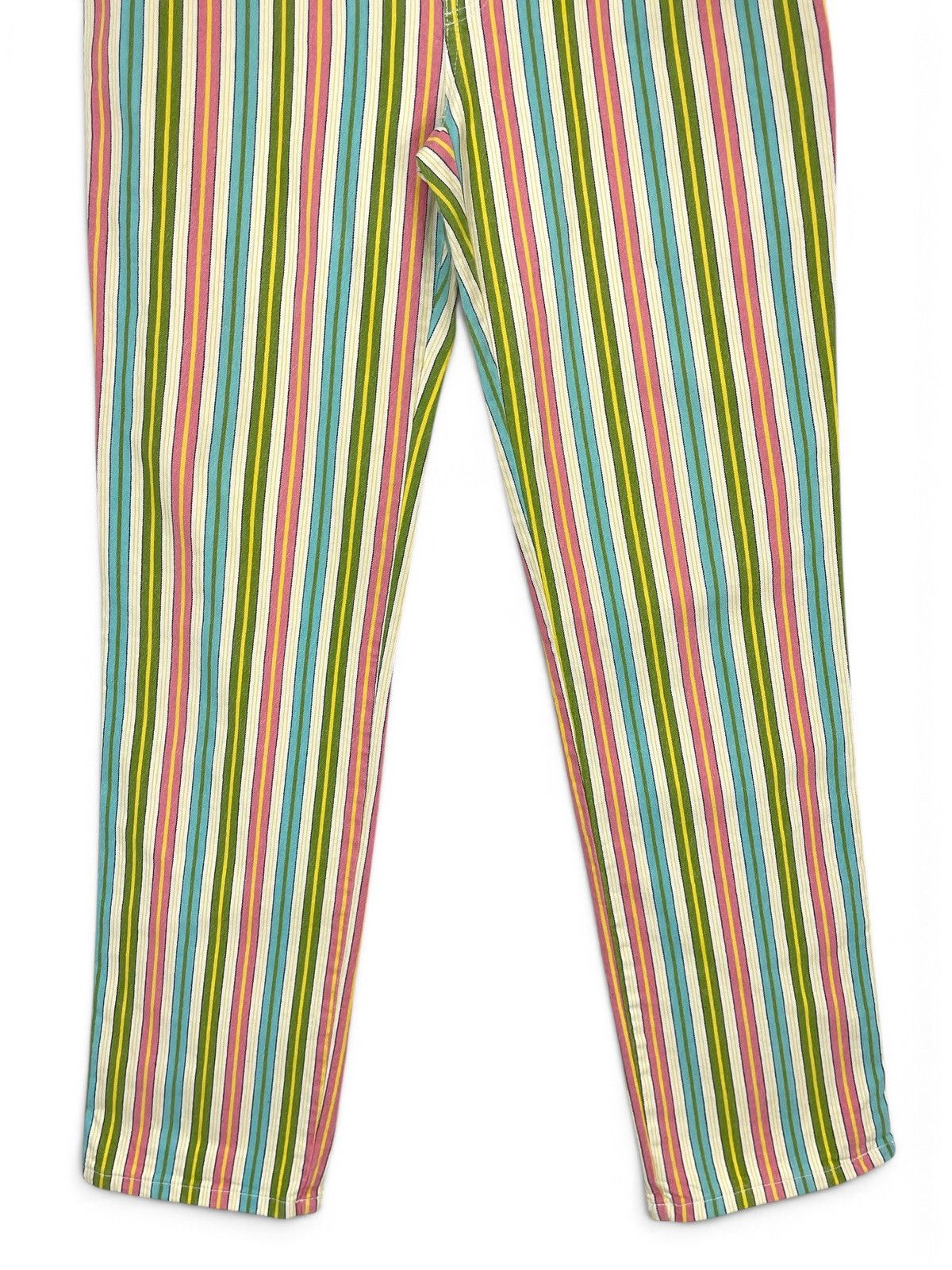 Moschino Moschino Jeans Vintage Striped Carnival Pants Size 31" - 13 Thumbnail