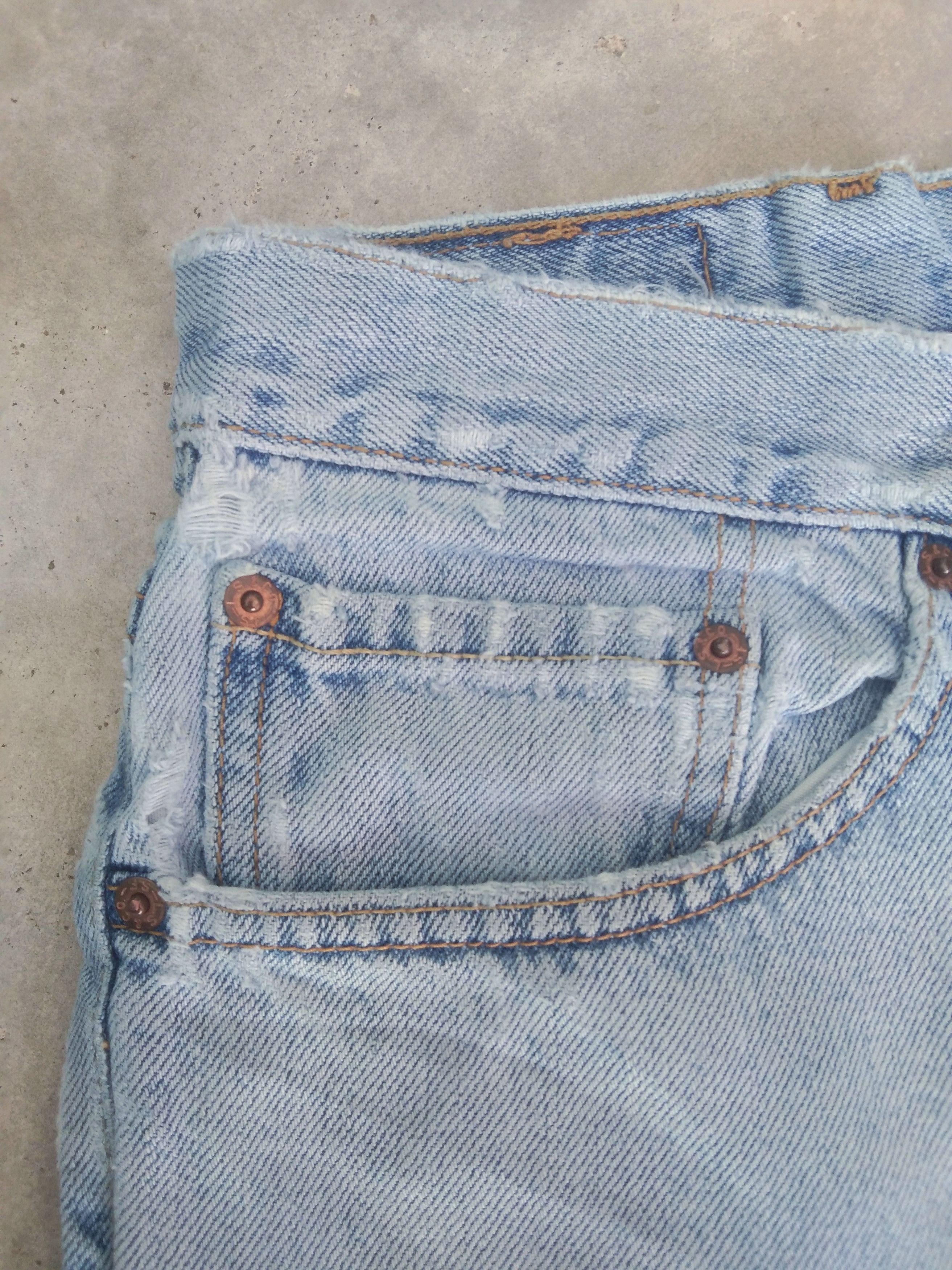 Levi's Vintage Levi's Jeans 505 Regular Fit 38x32 Size US 38 / EU 54 - 6 Thumbnail