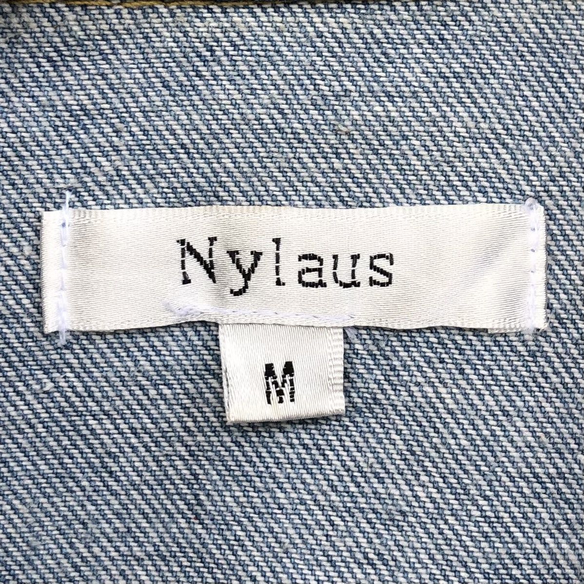 Japanese Brand Nylaus Trucker Denim Jacket Size US M / EU 48-50 / 2 - 16 Thumbnail