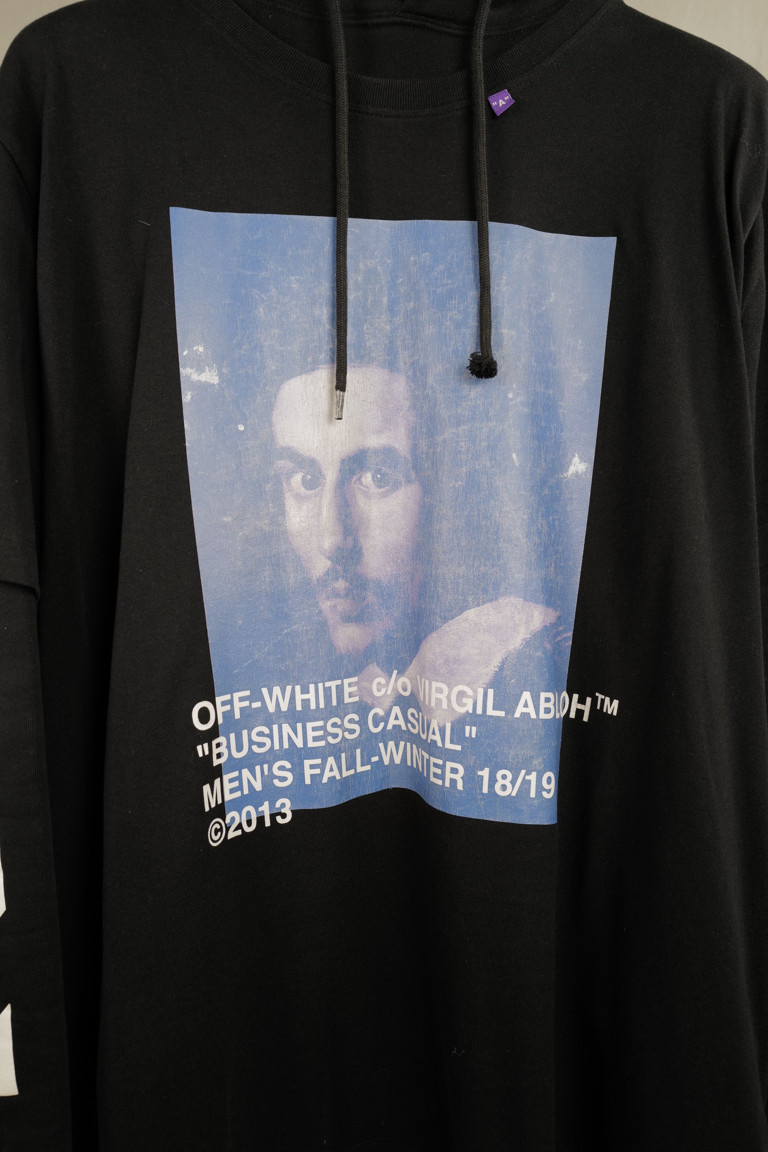 Off-White OFF-WHITE TSHIRT OVER HOODIE Size US L / EU 52-54 / 3 - 5 Thumbnail
