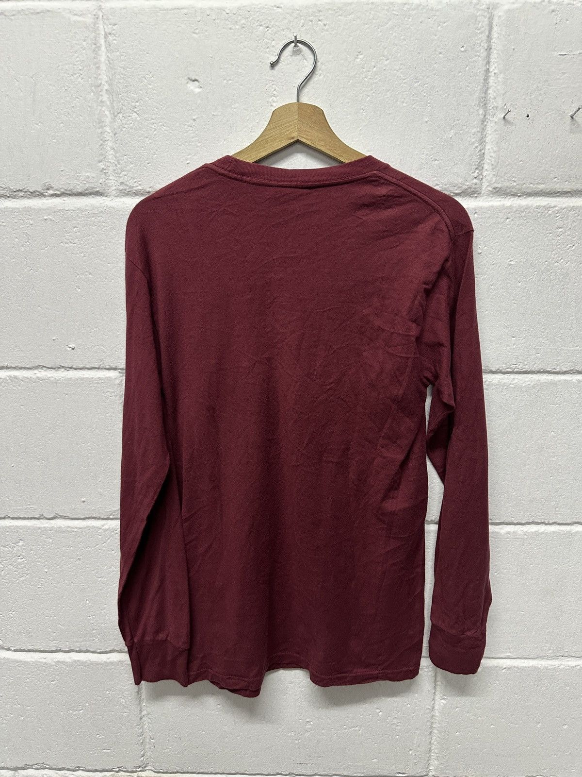 Stussy Stussy Smooth Stock L/S Shirt Burgundy Size US S / EU 44-46 / 1 - 10 Thumbnail