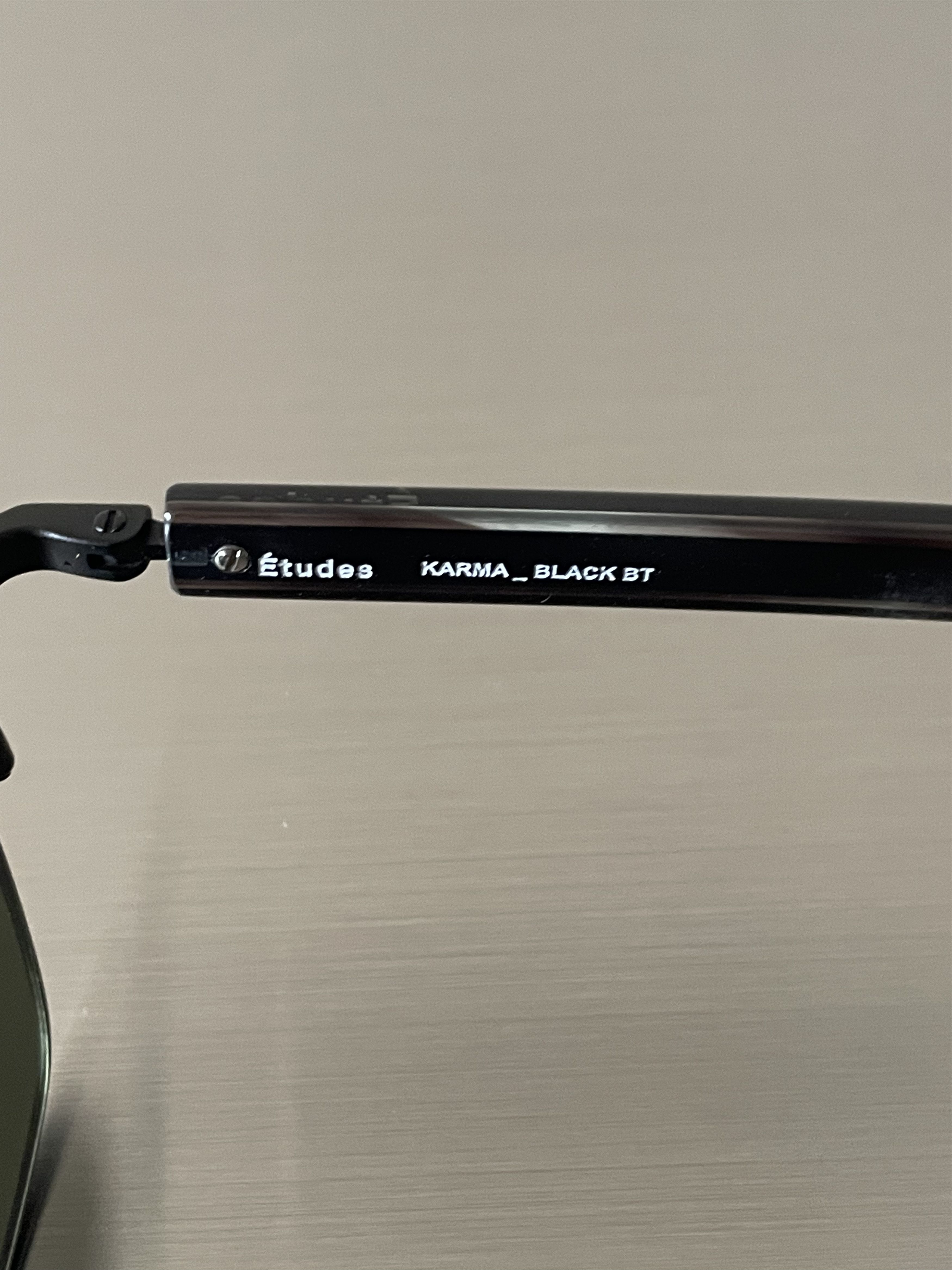 Etudes Etudes Black Karma Sunglasses Size ONE SIZE - 7 Thumbnail