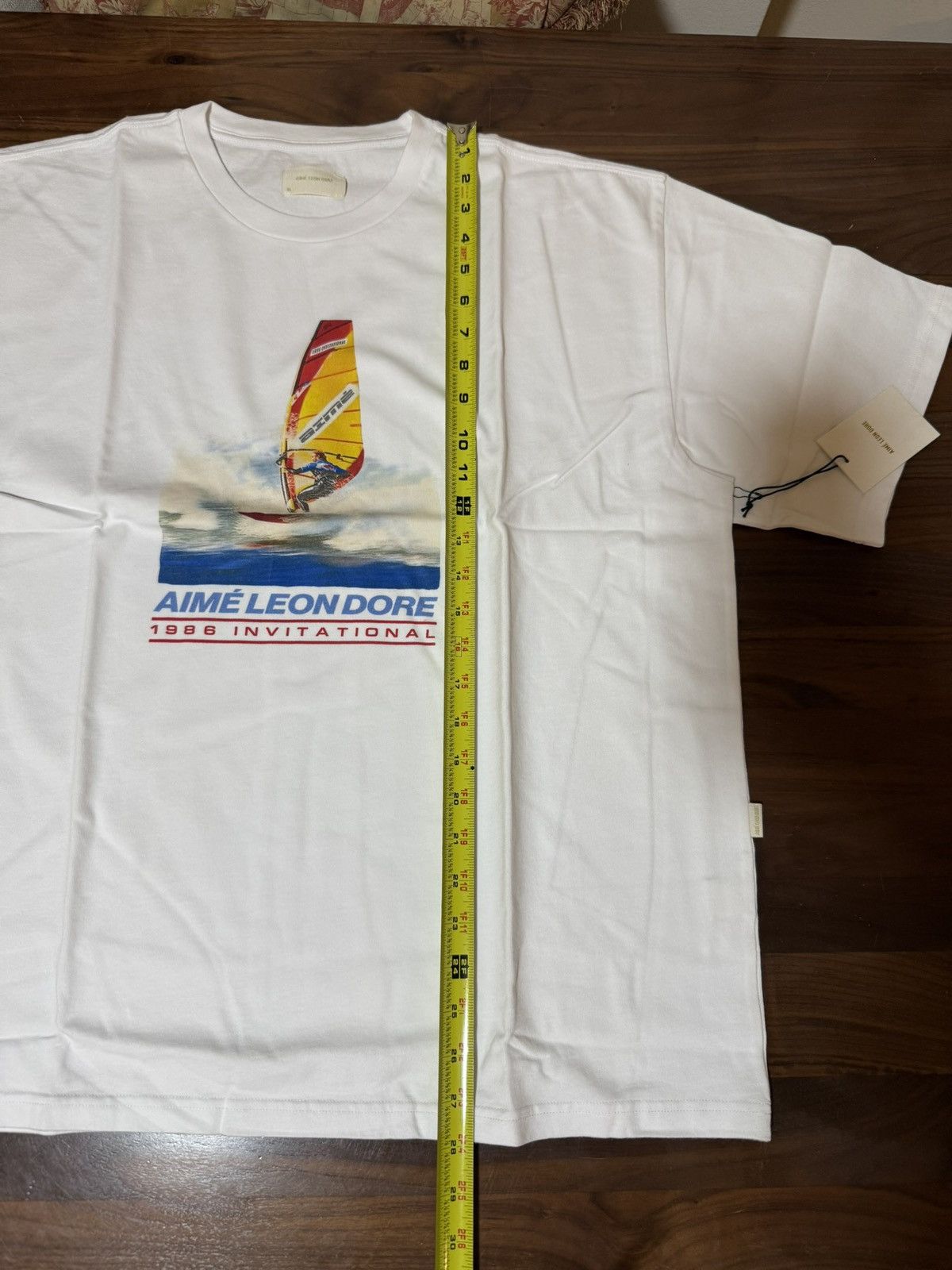 Aime Leon Dore Aime Leon Dore ALD Aquasport Tee SS25 Wind Surfer Graphic XL Size US XL / EU 56 / 4 - 4 Thumbnail