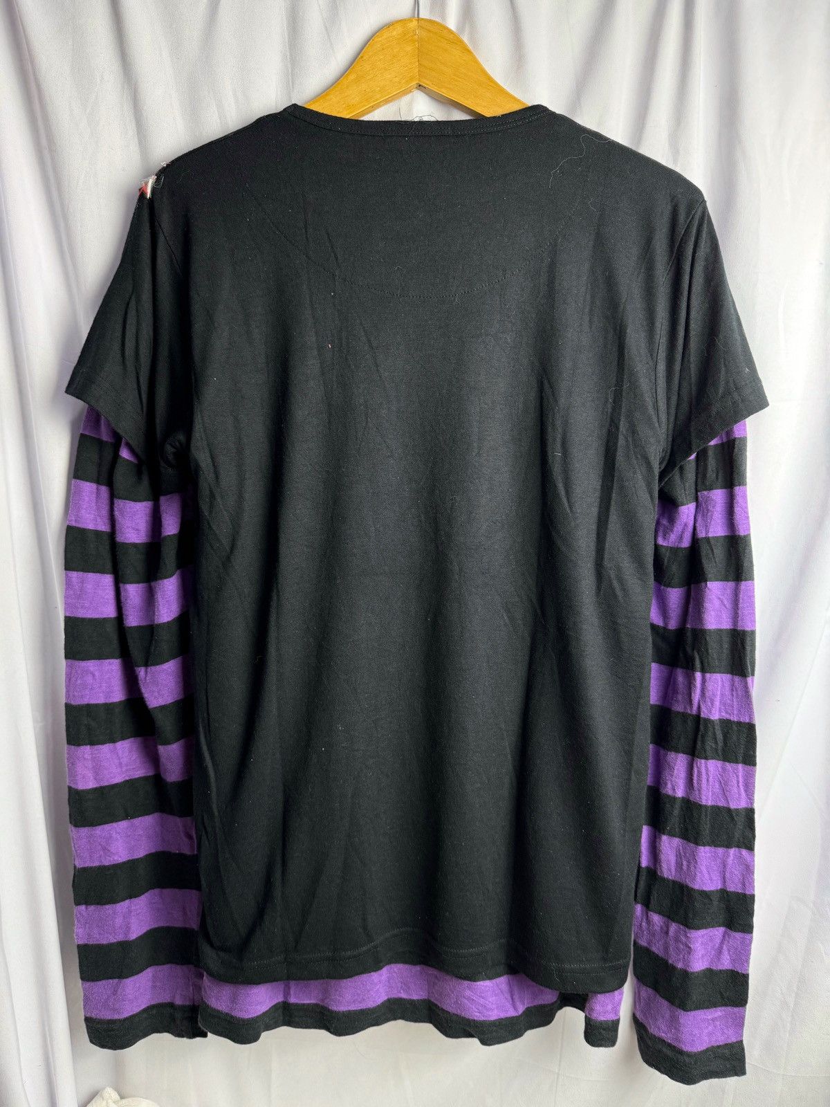If Six Was Nine × Japanese Brand × Le Grande Bleu (L.G.B.) Double Layers Crazy Poem 1of1 Long Sleeve Size US M / EU 48-50 / 2 - 5 Thumbnail
