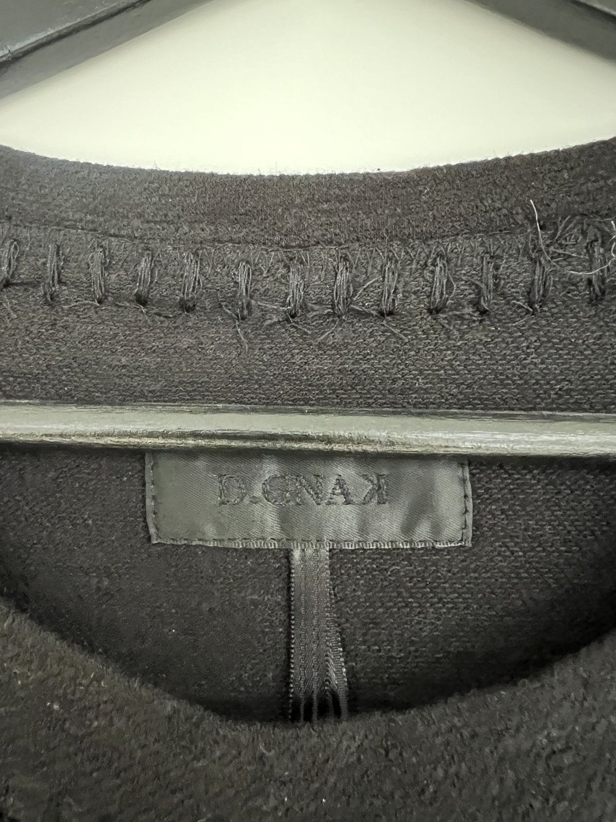 D.Gnak By Kang.D D.GNAK Longsleeve with handstitched details Size US L / EU 52-54 / 3 - 5 Thumbnail
