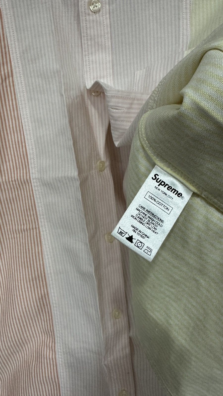 Supreme Supreme Oxford shirt size Medium SS18 Size US M / EU 48-50 / 2 - 6 Thumbnail