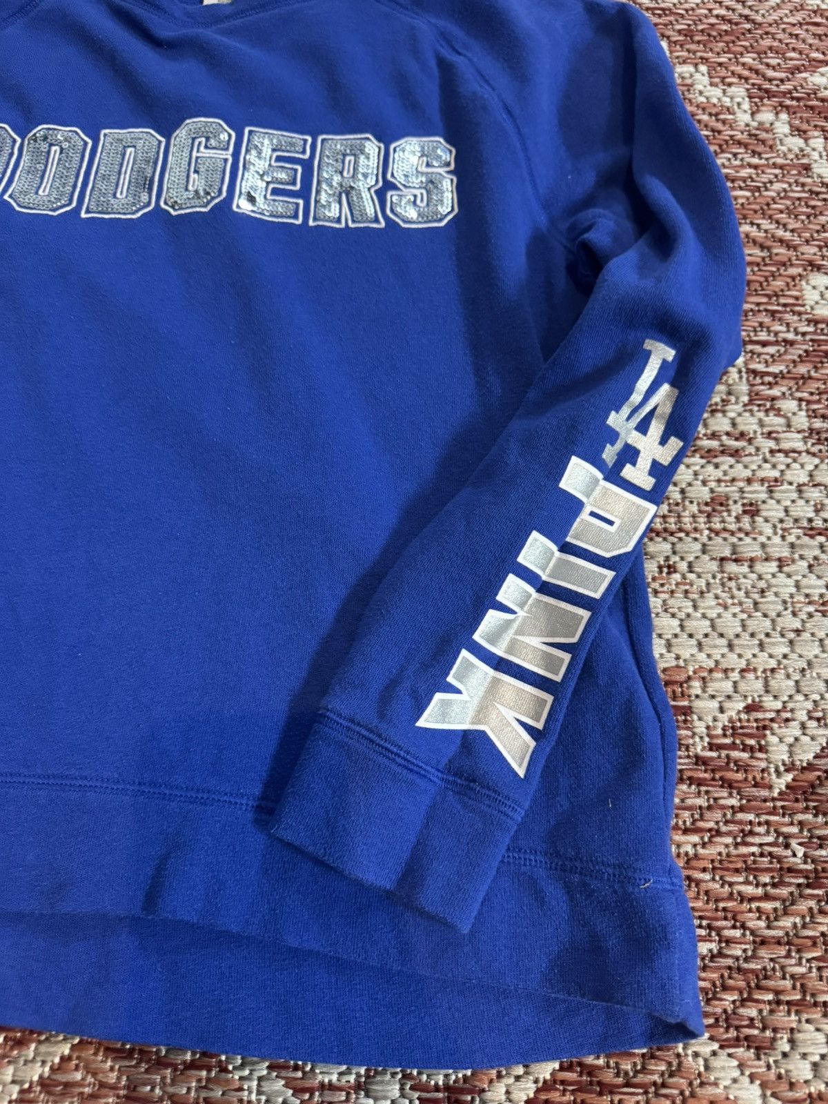 Victoria's Secret Y2K Rare VTG Dodgers Victoria Secret Pink Sweater Sz S Size S / US 4 / IT 40 - 2 Thumbnail