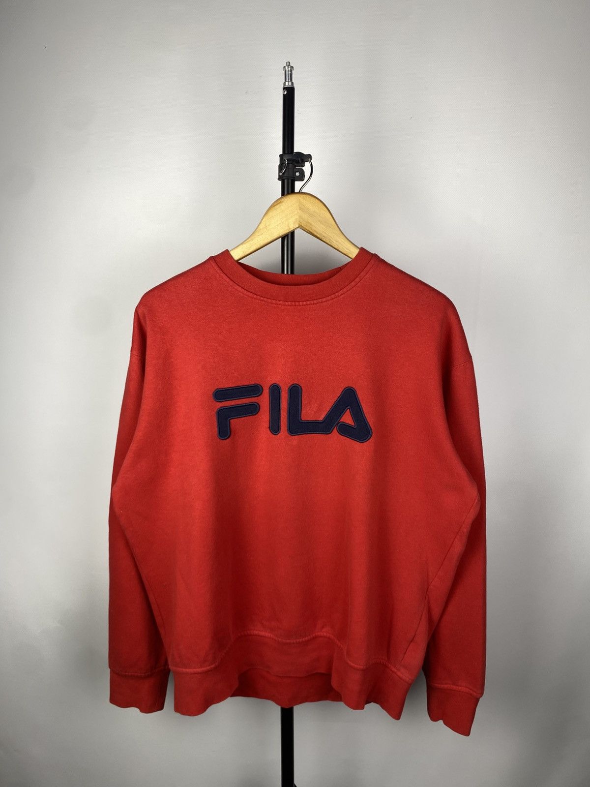Fila × Vintage Vintage 90s Big Logo Fila Italia Jumper Sweatshirt Size US M / EU 48-50 / 2 - 1 Thumbnail
