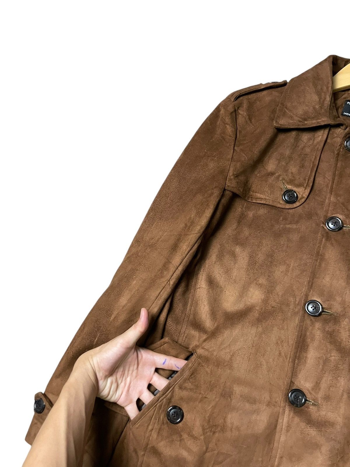 Japanese Brand Porter Cycle Brand Leather Suede Jacket (60) Size US XL / EU 56 / 4 - 6 Thumbnail