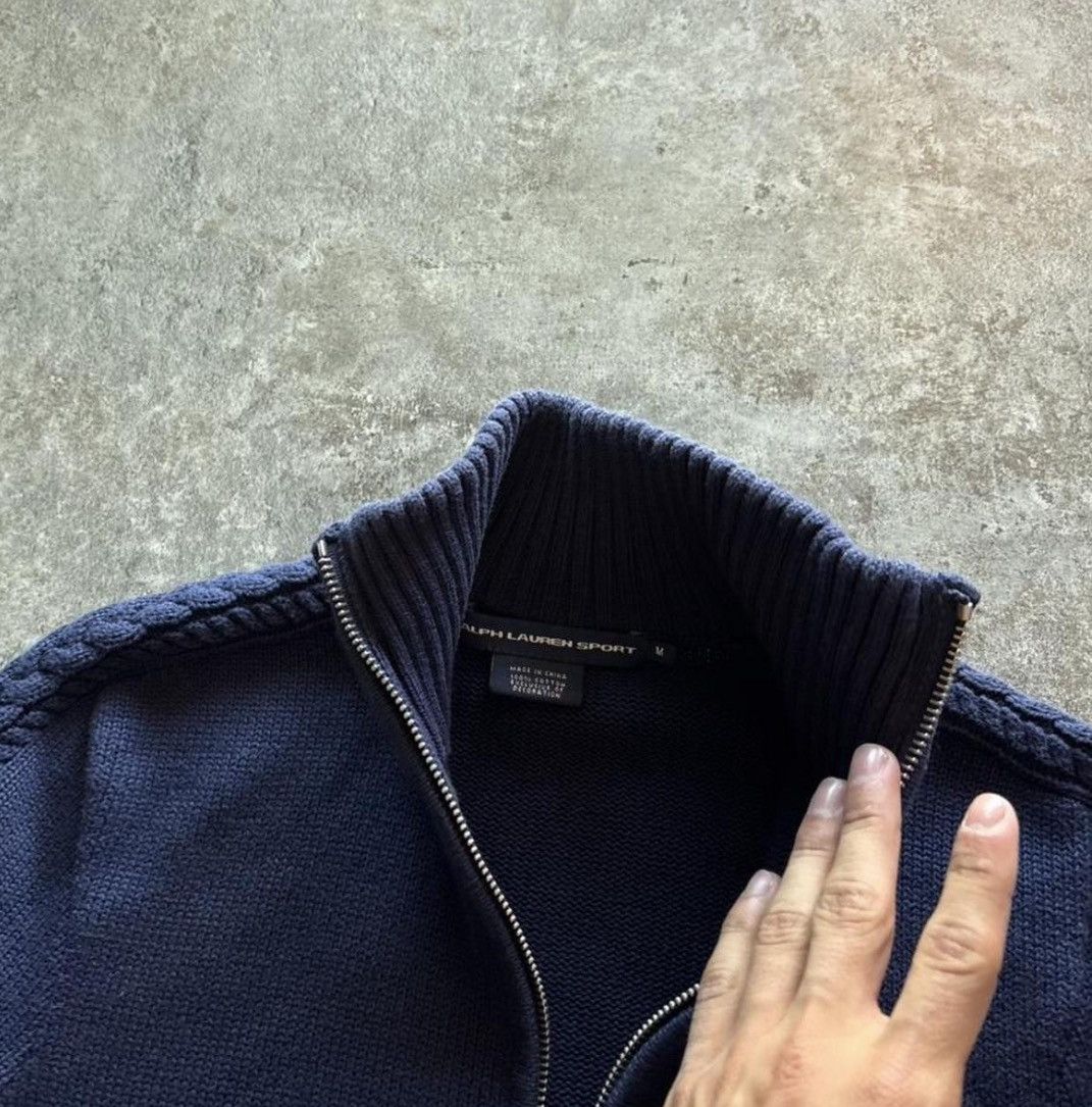 Polo Ralph Lauren Ralph Lauren vintage Polo zip-up sweater Size US M / EU 48-50 / 2 - 3 Thumbnail