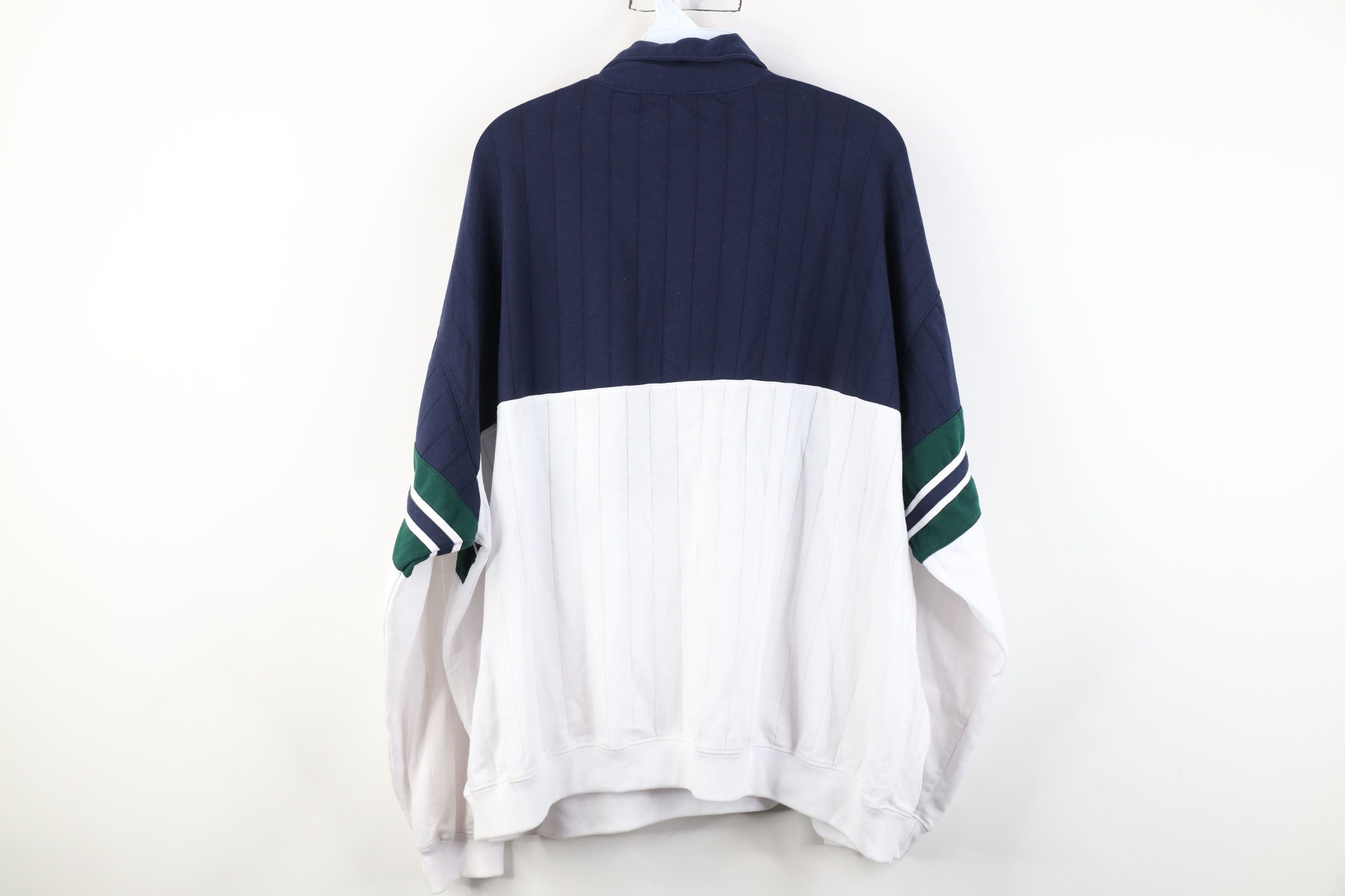 Vintage Vintage 90s Streetwear Pullover Long Sleeve Rugby Polo Size US XXL / EU 58 / 5 - 13 Thumbnail