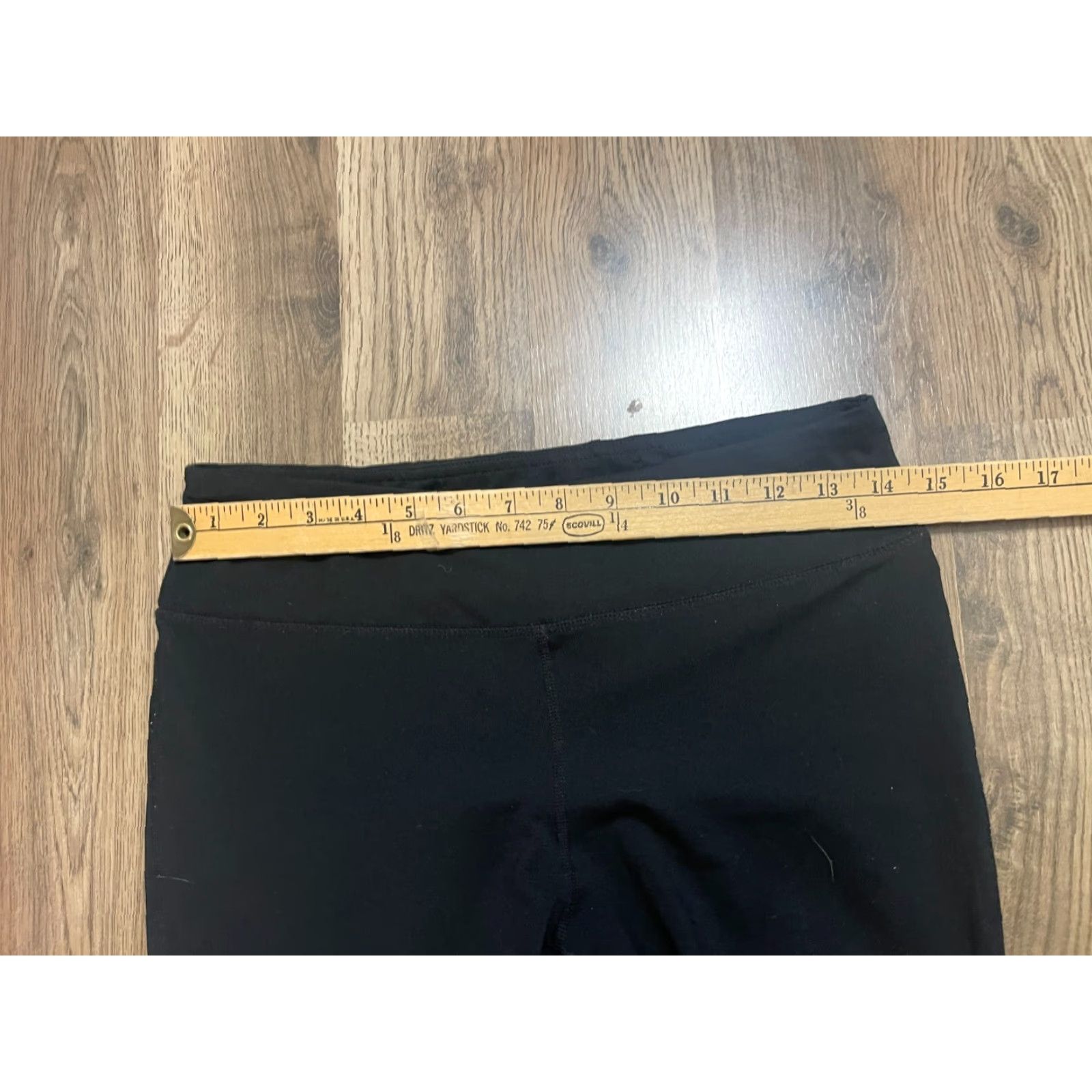 Vintage Gaiam Pants Womens Size Medium Black Pull On Leggings Capris Capri Skinny Inseam 20.5 in Casual Vintage No Size 32" / US 10 / IT 46 - 5 Thumbnail