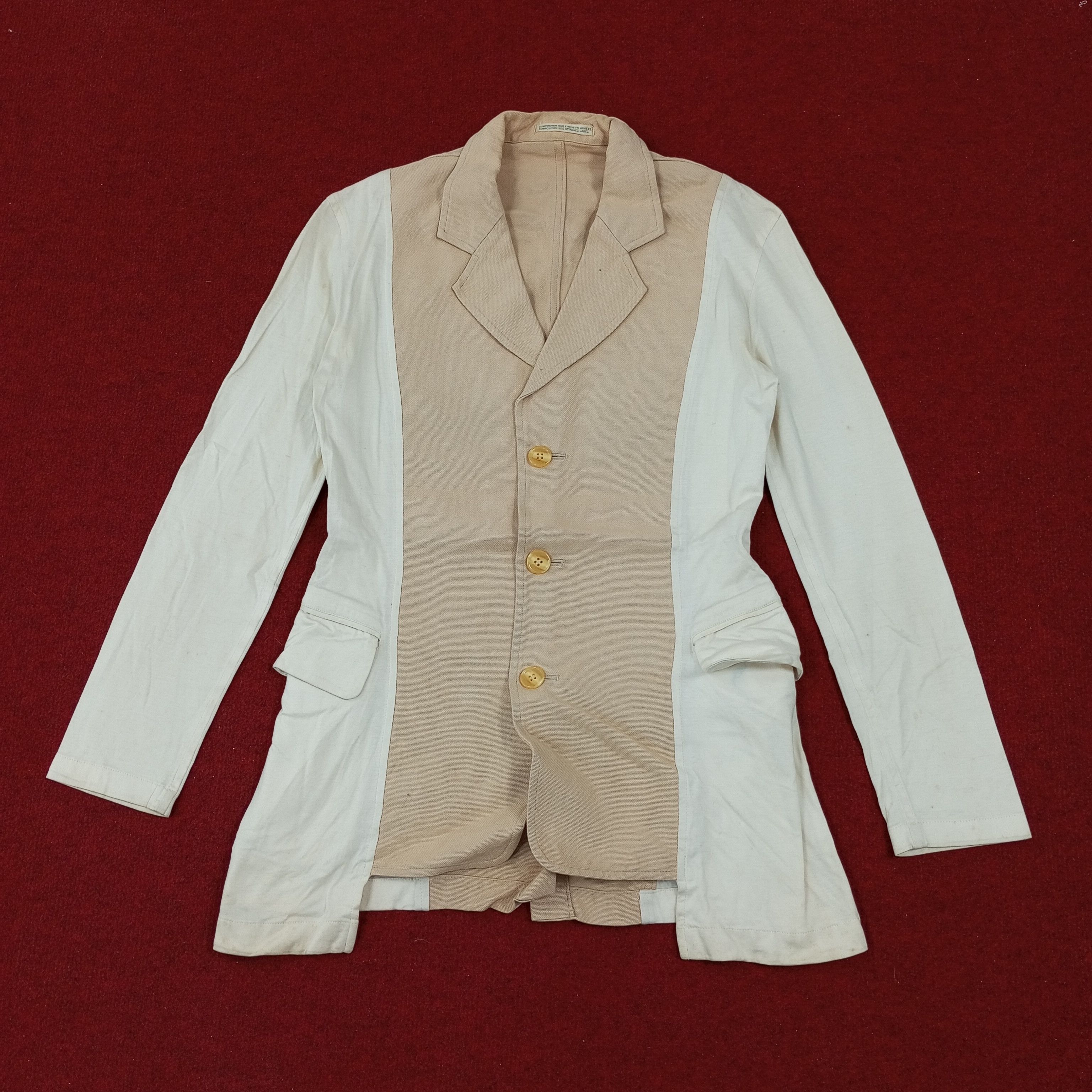 Yohji Yamamoto Yohji Yamamoto Japanese Fashion Designer Nice Design Blazer Size 36R - 1 Thumbnail
