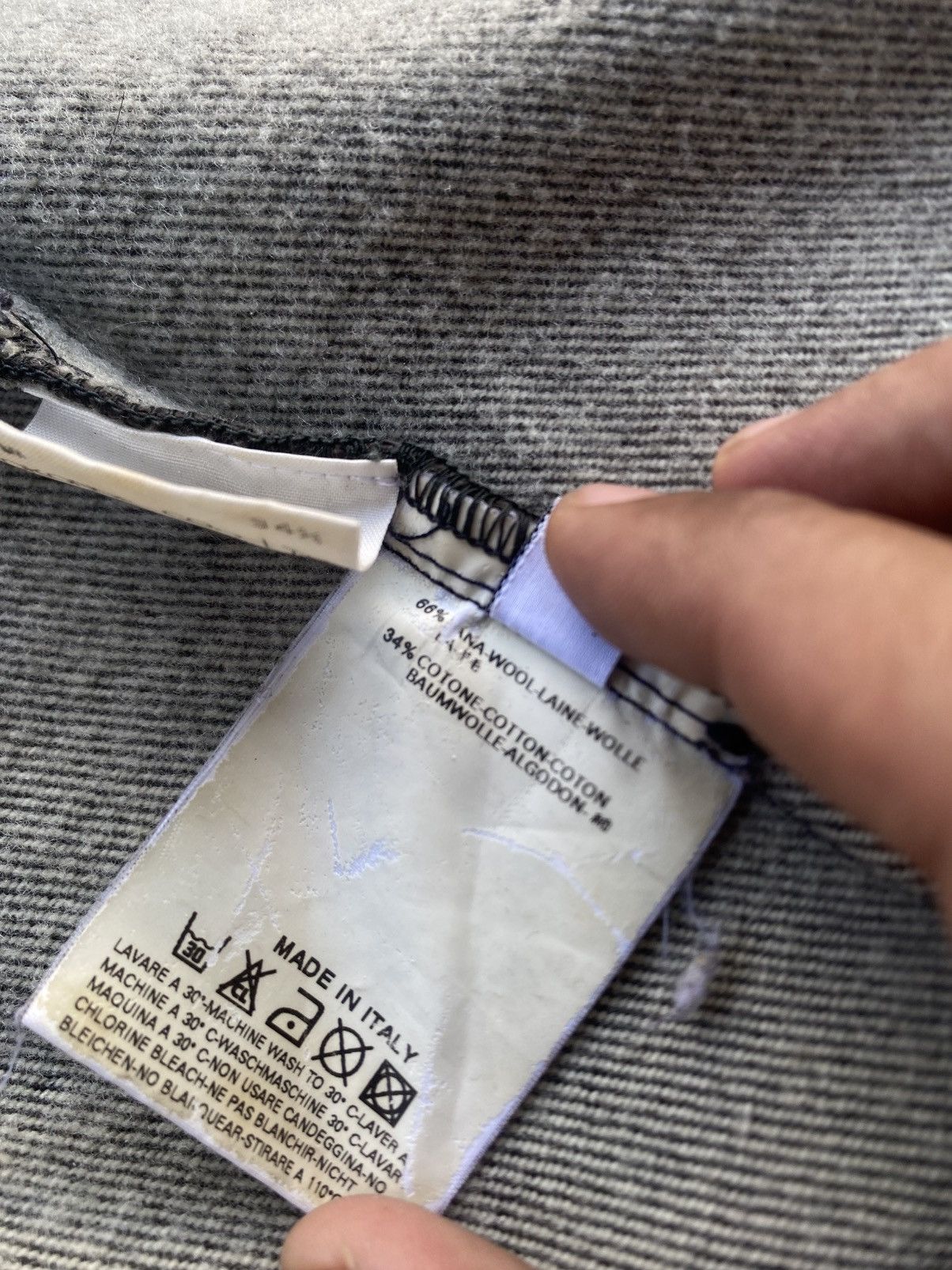 Maison Margiela ‼️LAST DROP‼️MM6 Long Coat Wrap Denim Jacket Kimono AvantGarde Size US M / EU 48-50 / 2 - 14 Thumbnail