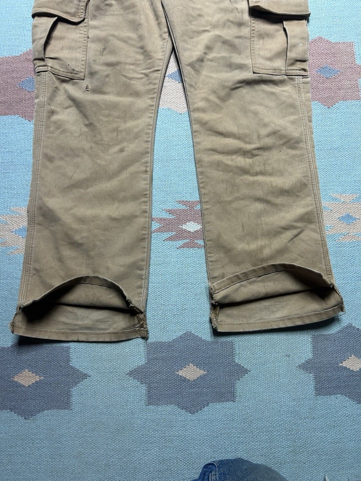 Vintage Dickies flex canvas cargo pants grunge workwear skater 38x28 Size US 38 / EU 54 - 5 Thumbnail