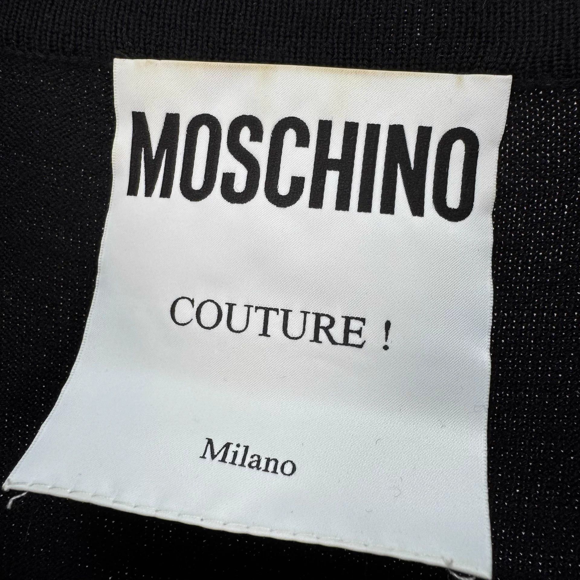 Moschino Moschino Wool Bear Knit Top 44 98 New Size L / US 10 / IT 46 - 5 Thumbnail