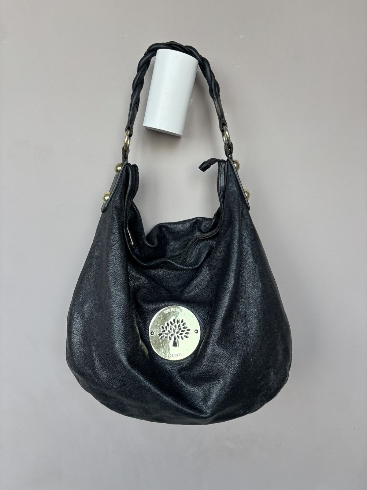Mulberry Leather Bag in Black, Women's