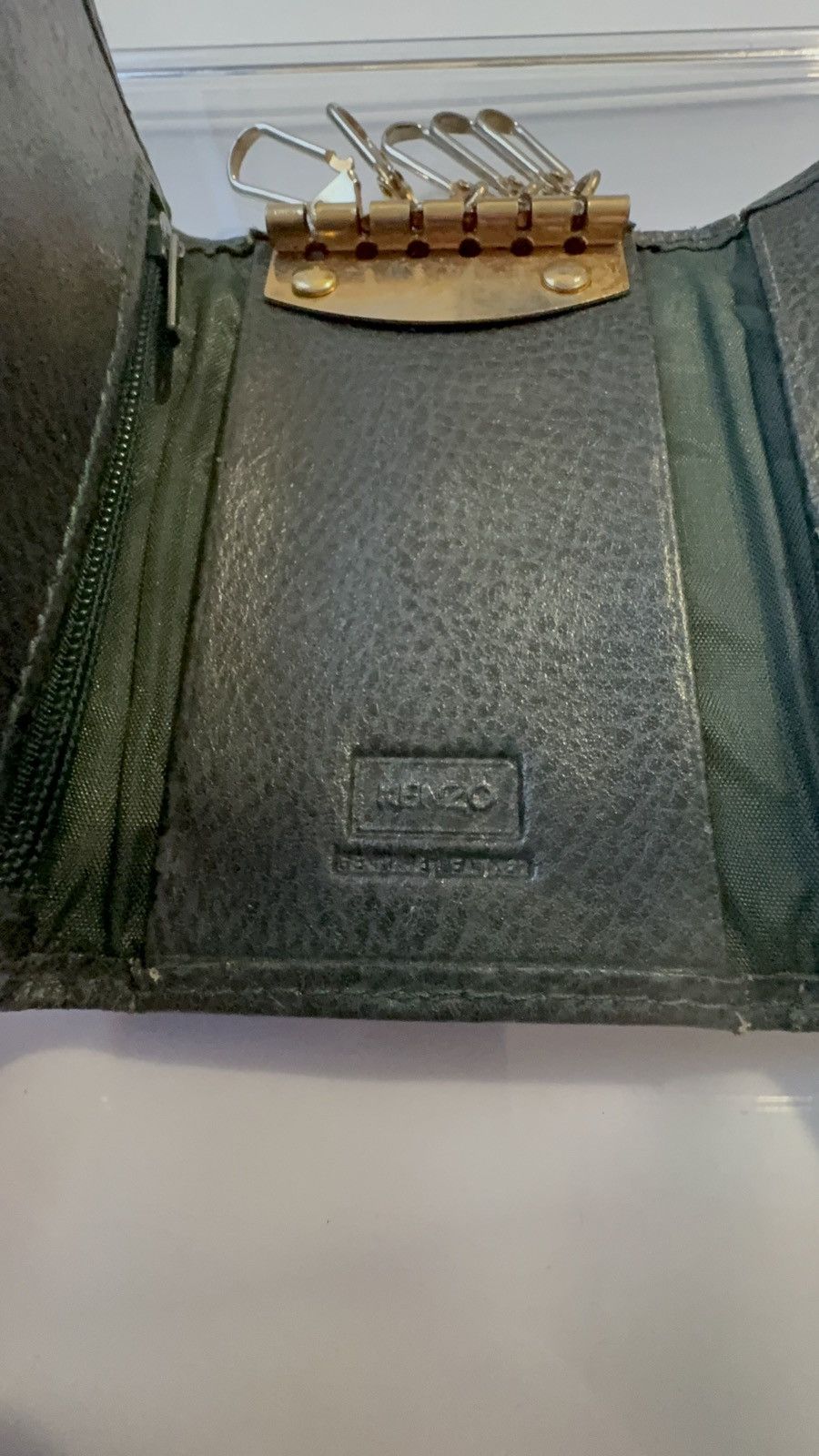 Kenzo Vintage Kenzo Key Wallet Leather Size ONE SIZE - 11 Thumbnail