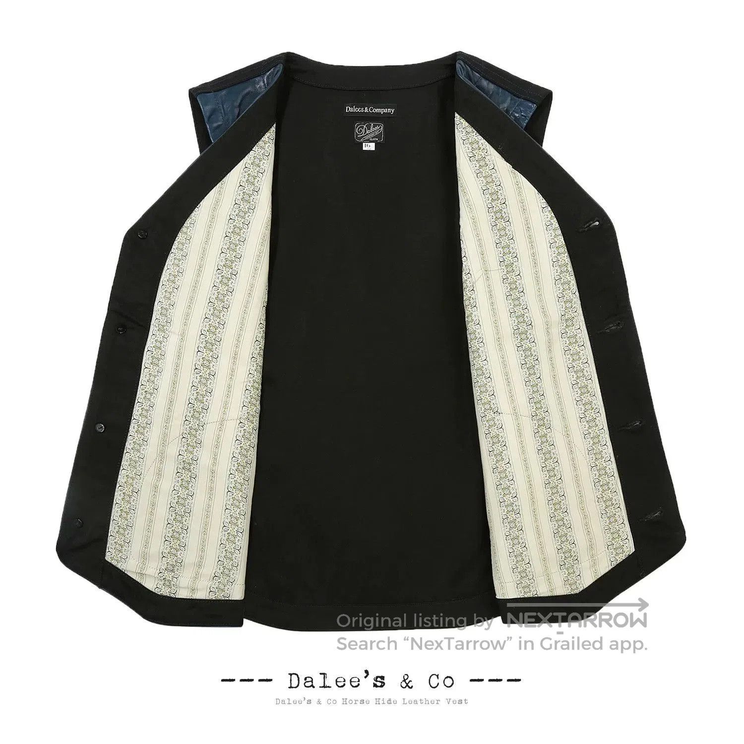 Deluxeware Deluxeware Dalee's Horse Leather Vest. Size US M / EU 48-50 / 2 - 2 Thumbnail