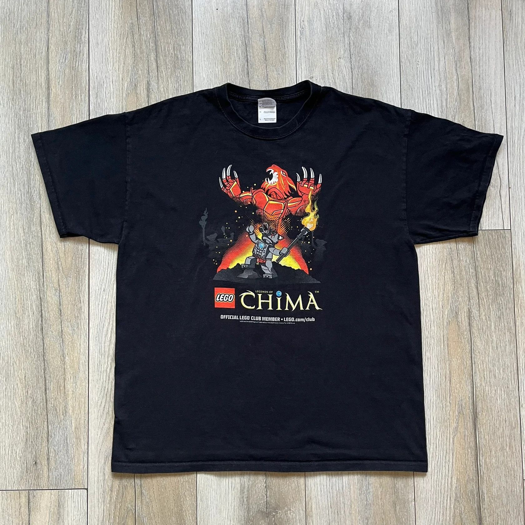 LEGO Lego Legends Of Chima 2014 Black Tee Size US L / EU 52-54 / 3 - 1 Thumbnail