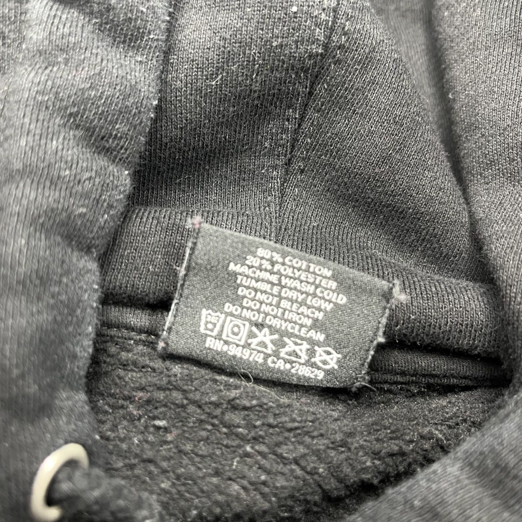 Vintage Stussy Hoodie Mens Medium Black Fleece Sweatshirt Pullover Hoodie Grunge Skateboard Pullover Sweatshirt (adjust to include only original words) Size US M / EU 48-50 / 2 - 7 Thumbnail