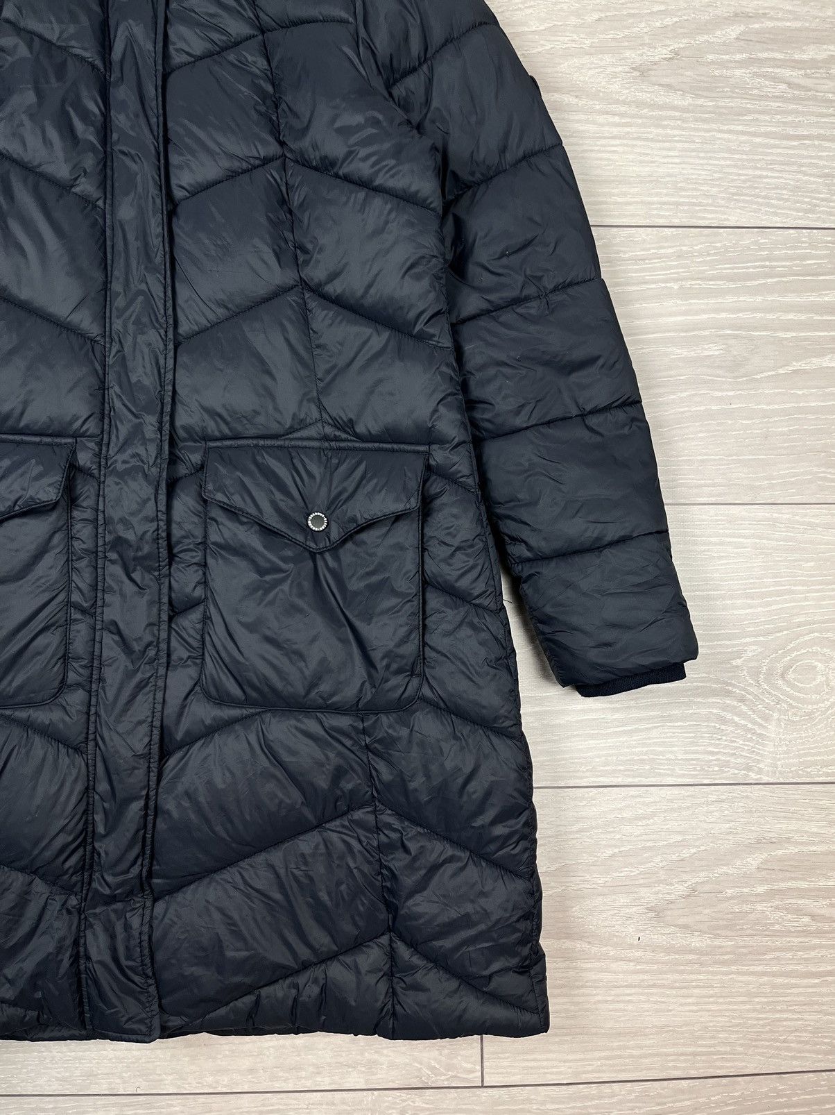 Barbour Barbour Clam Quilt Womens Long Fur Puffer Jacket Size M / US 6-8 / IT 42-44 - 3 Thumbnail