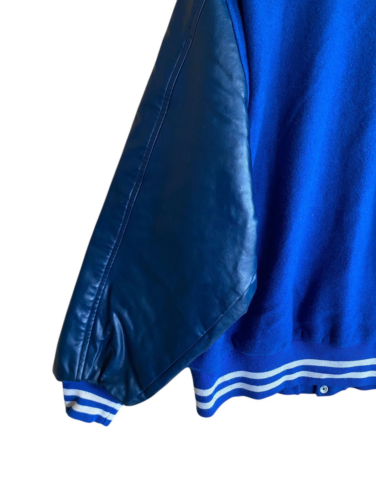 Vintage Vintage Brand Awards Leather Varsity Jacket 1970s Size US XXL / EU 58 / 5 - 6 Thumbnail
