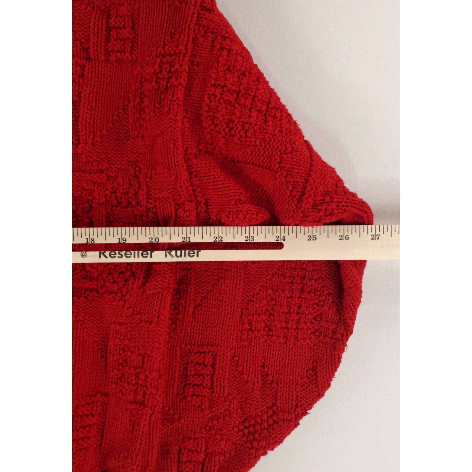 Harmony VINTAGE? Lake Harmony Sweater Cotton Chunky Knit Red Made USA Mens M Size US M / EU 48-50 / 2 - 5 Thumbnail
