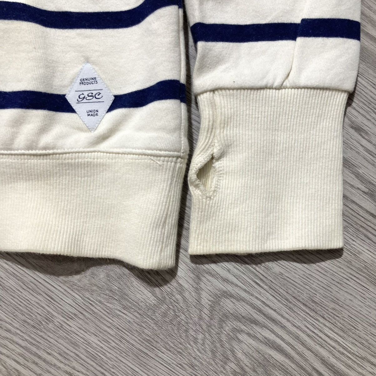 20471120 2000s Go Slow Caravan Striped Unique Hoodie Kapital Style Size US L / EU 52-54 / 3 - 12 Thumbnail