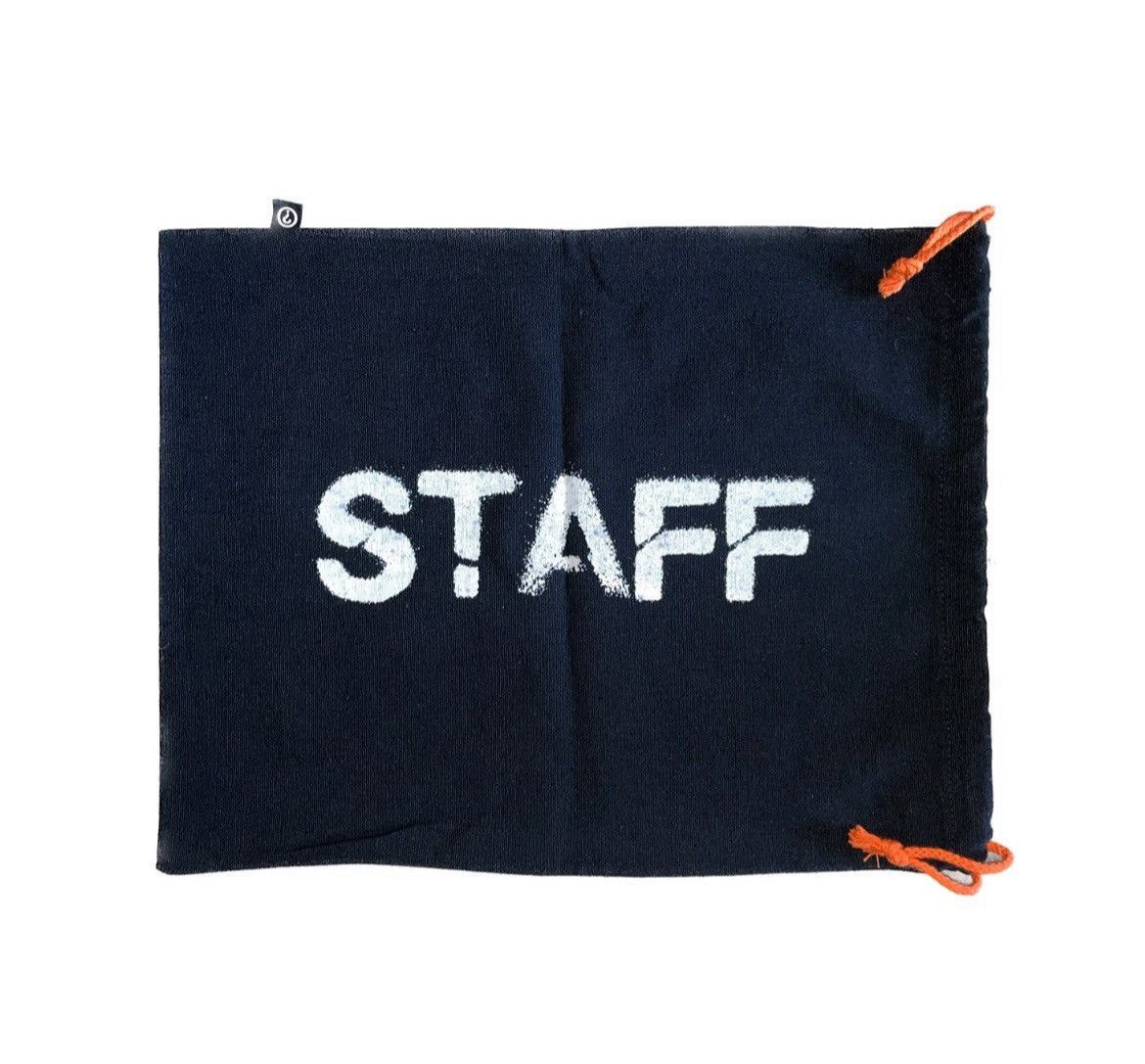 STAFF WORKFORCE STAFF WORKFORCE CANVAS DRAWSTRING BAG BLACK BRAND NEW Size ONE SIZE - 1 Thumbnail