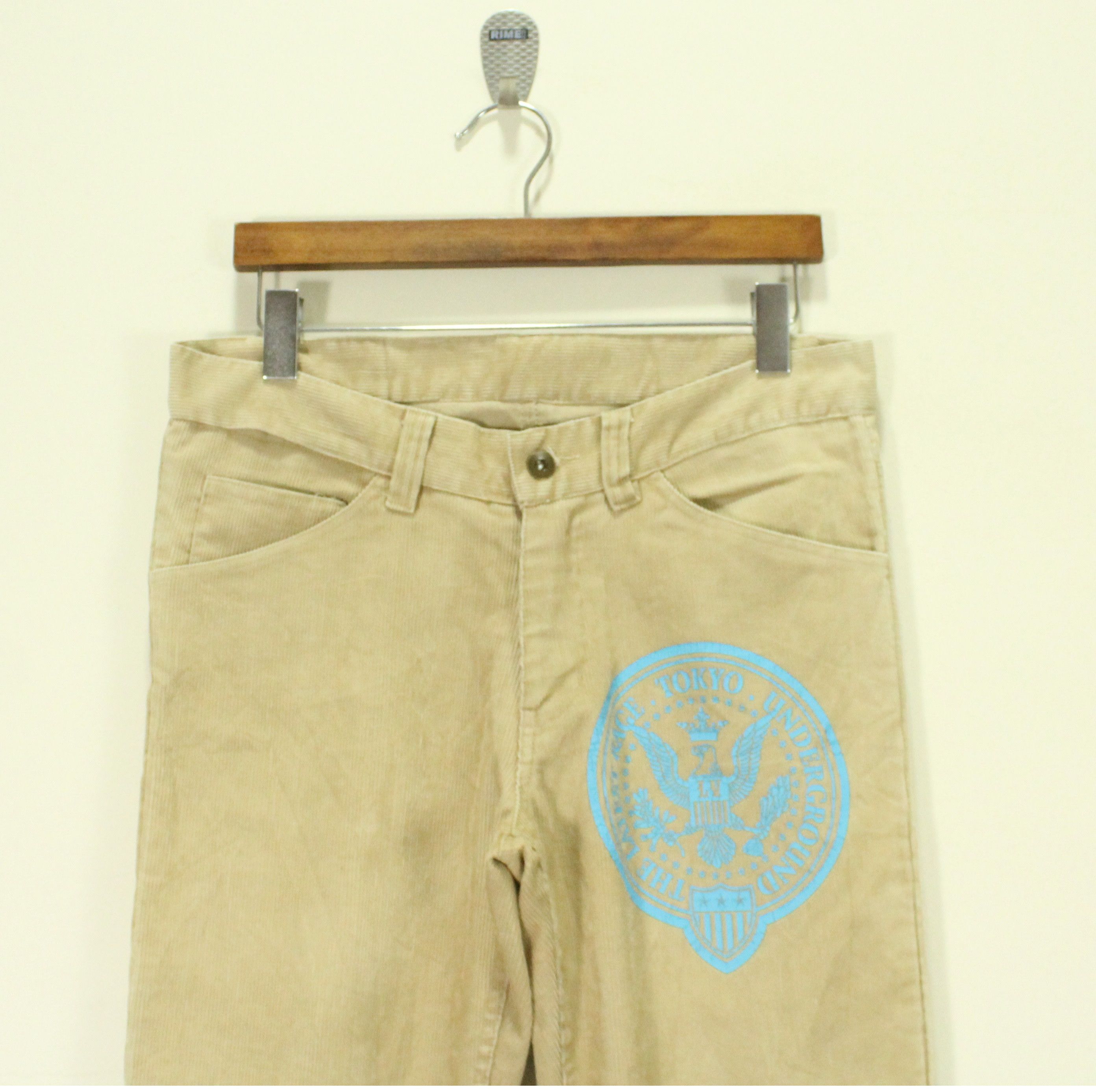 Hysteric Glamour Flared 🔥 LIVERTINE AGE Pants Corduroy Faded Size US 32 / EU 48 - 5 Thumbnail