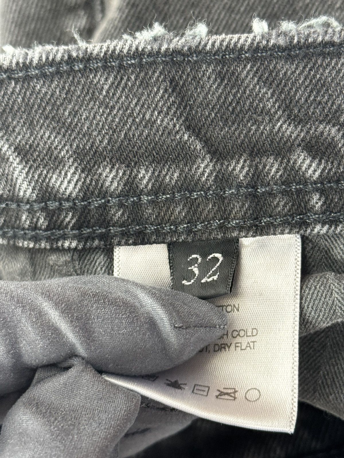 Enfants Riches Deprimes DISTRESSED BAGGY DENIM JEANS Size US 32 / EU 48 - 11 Thumbnail
