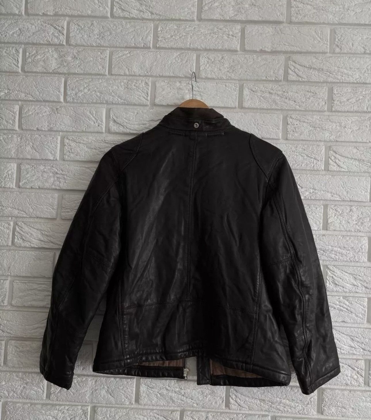 C.P. Company C.P Company Vintage Leather Jacket Archival 2007 Aut/Win Size US XXS / EU 40 - 17 Thumbnail