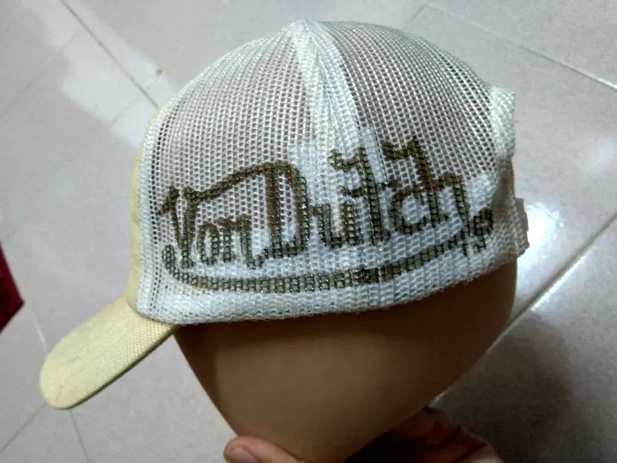 Von Dutch Von Dutch Big Logo Trucker Cap Size ONE SIZE - 11 Thumbnail