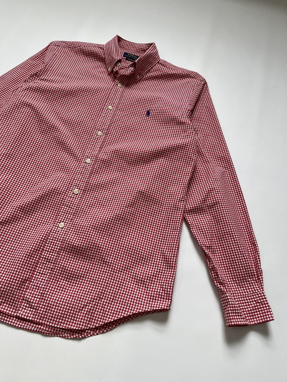 Polo Ralph Lauren × Ralph Lauren Polo Ralph Lauren Cotton Long Sleeve Shirt Made in Sri Lanka Size US M / EU 48-50 / 2 - 5 Thumbnail