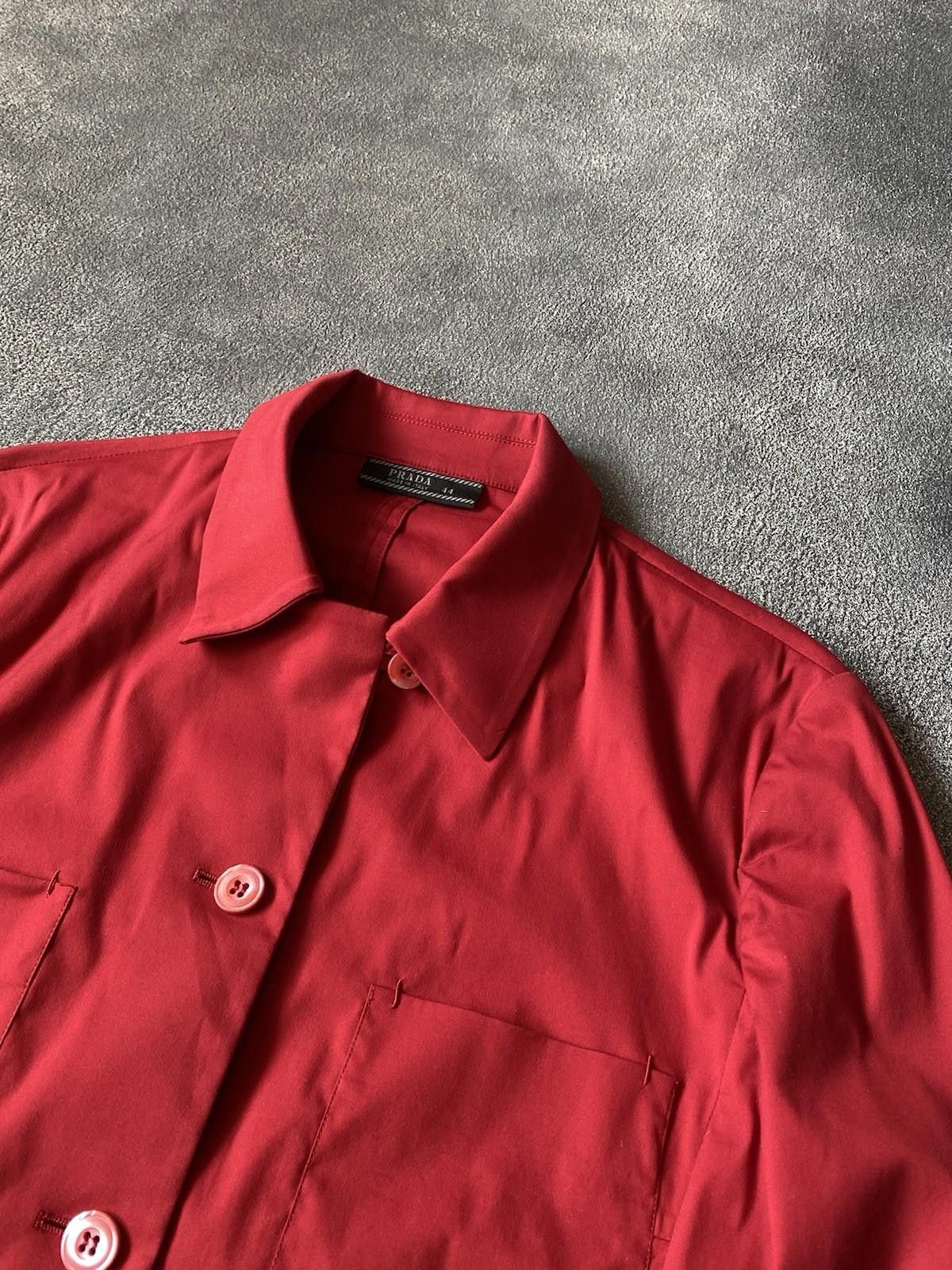 Prada S/S 1997 Prada Runway Double Pocket Blouse Shirt Vintage Size M / US 6-8 / IT 42-44 - 5 Thumbnail