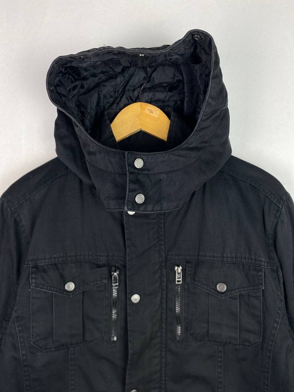 Japanese Brand japanese brands black multipocket parka nice design Size US L / EU 52-54 / 3 - 2 Thumbnail