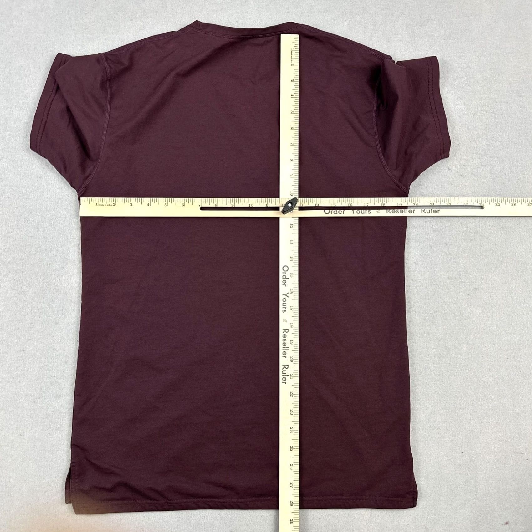 Vintage BYLT Basic Crew Lux Shirt Men Medium Red Stretch Tee T-Shirt M Size US M / EU 48-50 / 2 - 4 Thumbnail