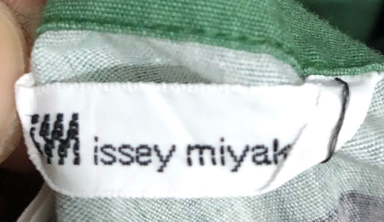 Designer × Issey Miyake × Japanese Brand Vintage Issey Miyake Printed Apron Size 34 - 8 Thumbnail