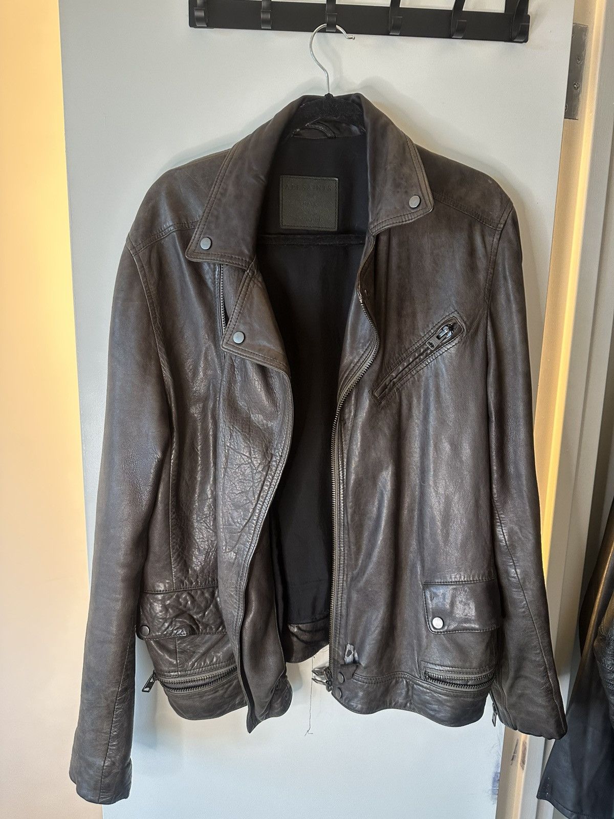 Allsaints Allsaints leather jacket Size US S / EU 44-46 / 1 - 2 Thumbnail