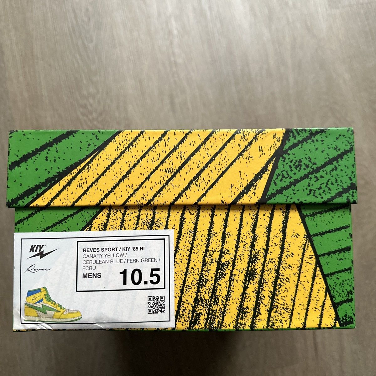 Reves Paris 🆕 KOoL Kiy’s AiR KiY High 85 "HOMER"⚡️ Size US 10.5 / EU 43-44 - 10 Thumbnail