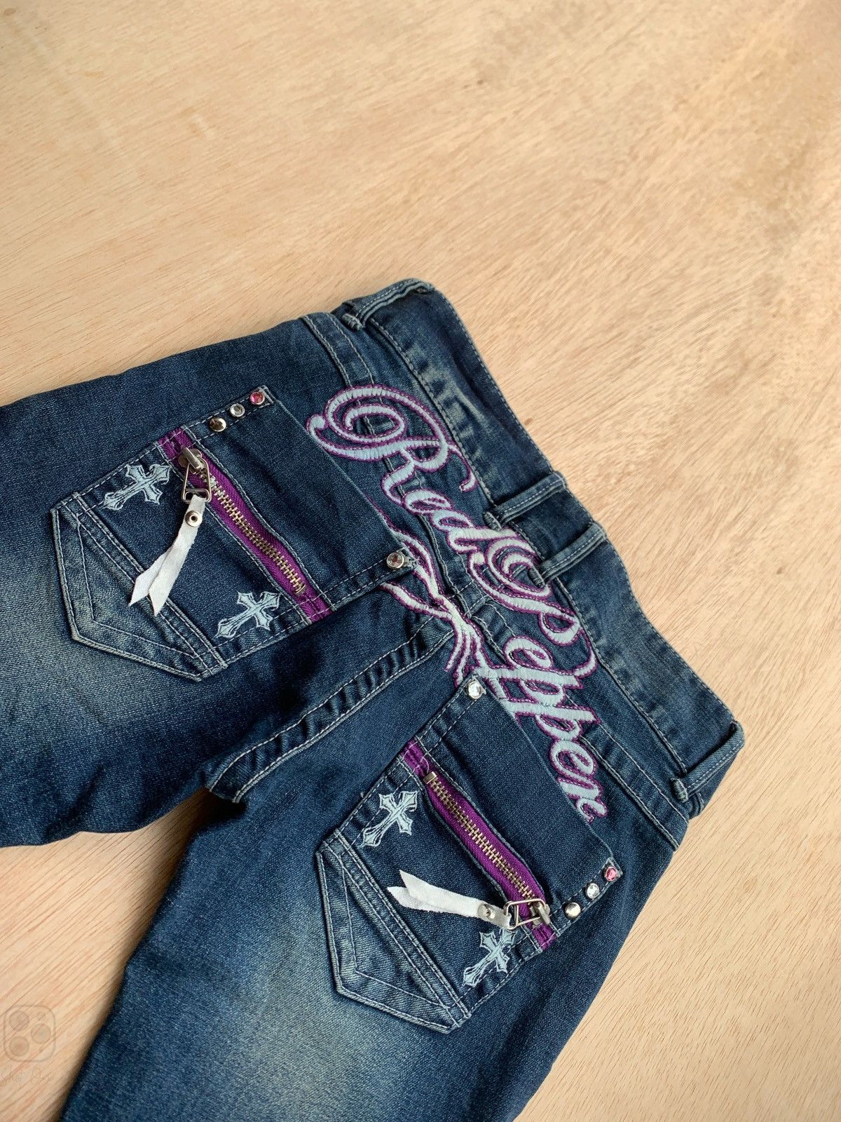 Hysteric Glamour × If Six Was Nine × Japanese Brand Red Pepper Ifsixwasnine Lgb style Jeans Size US 31 - 6 Thumbnail