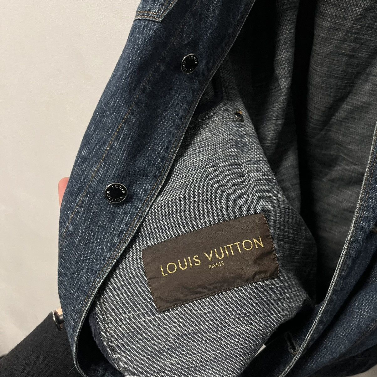 Louis Vuitton Louis Vuitton Denim Jacket Size US XL / EU 56 / 4 - 13 Thumbnail