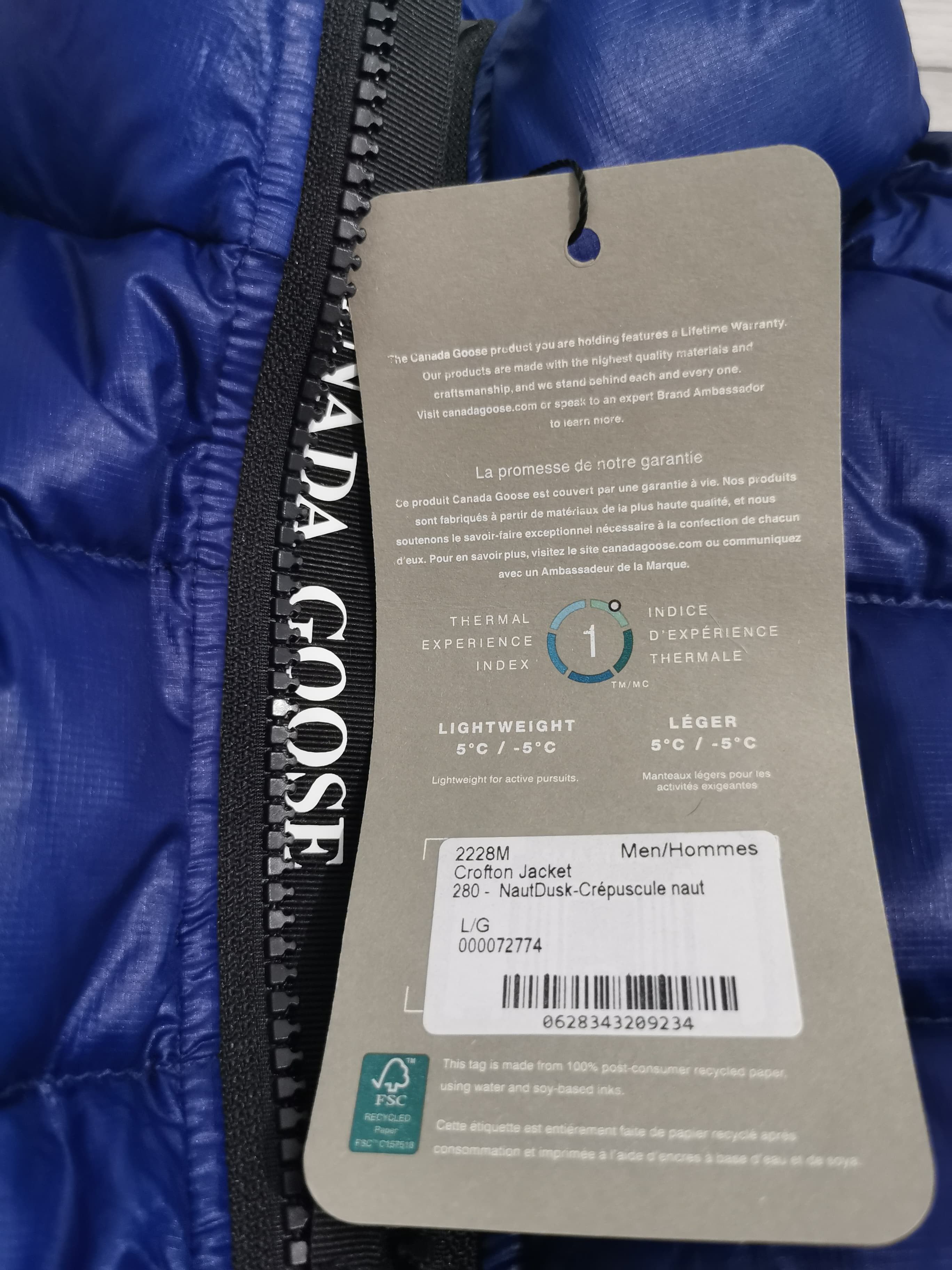 Canada Goose Canada Goose Crofton down jacket. Large Size US L / EU 52-54 / 3 - 8 Thumbnail