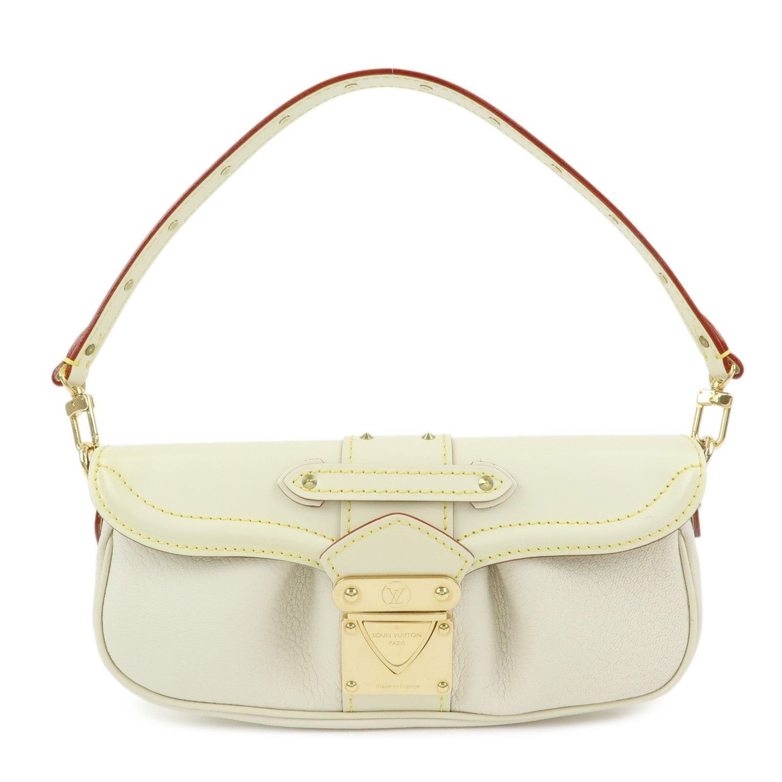 Louis Vuitton Louis Vuitton Suhali Le Precieux Leather Shoulder Bag Cream Size ONE SIZE - 1 Thumbnail