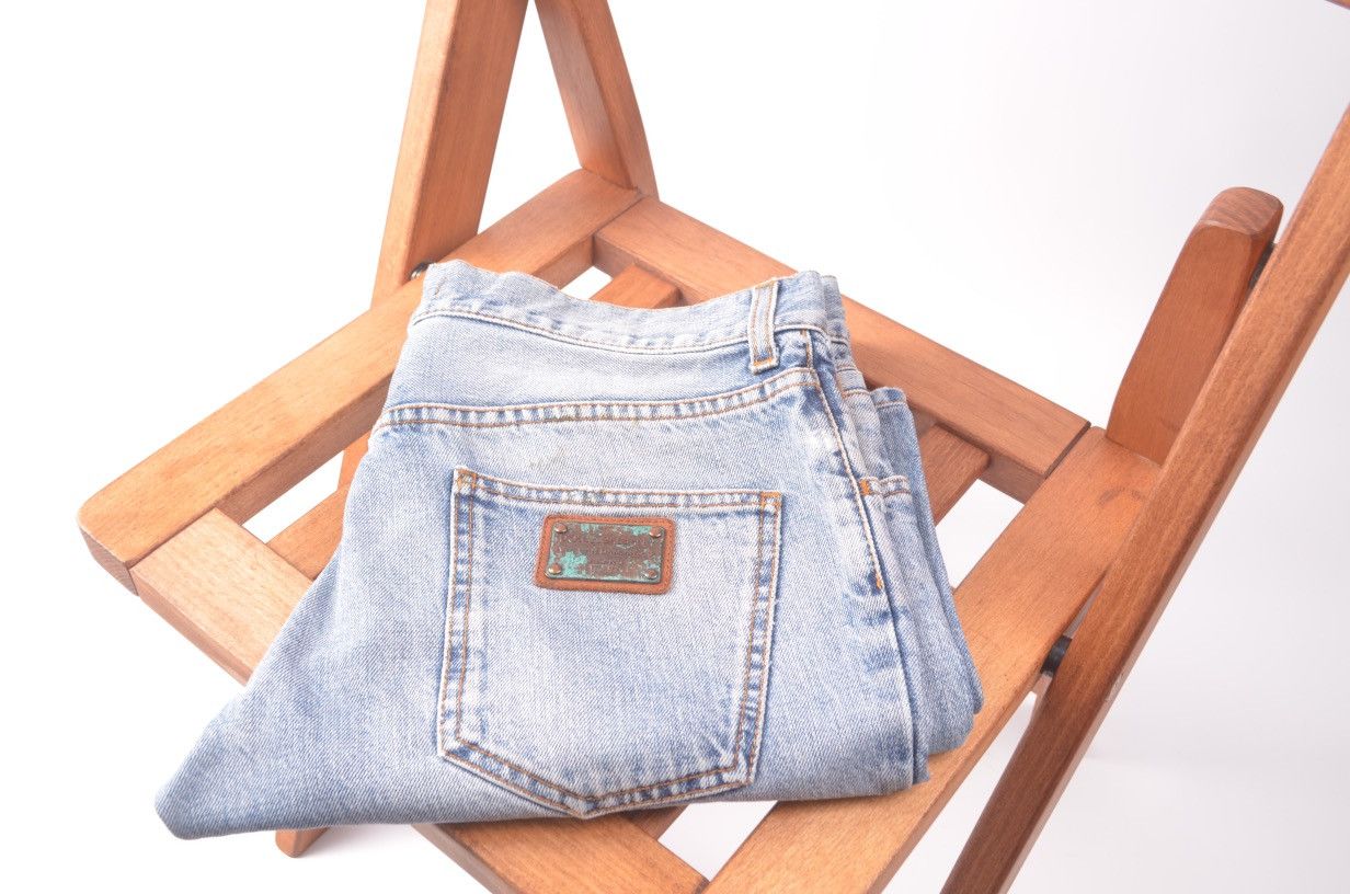 Dolce & Gabbana Vintage Y2K Dolce & Gabbana Distressed Denim Faded Jeans Size US 33 - 1 Thumbnail