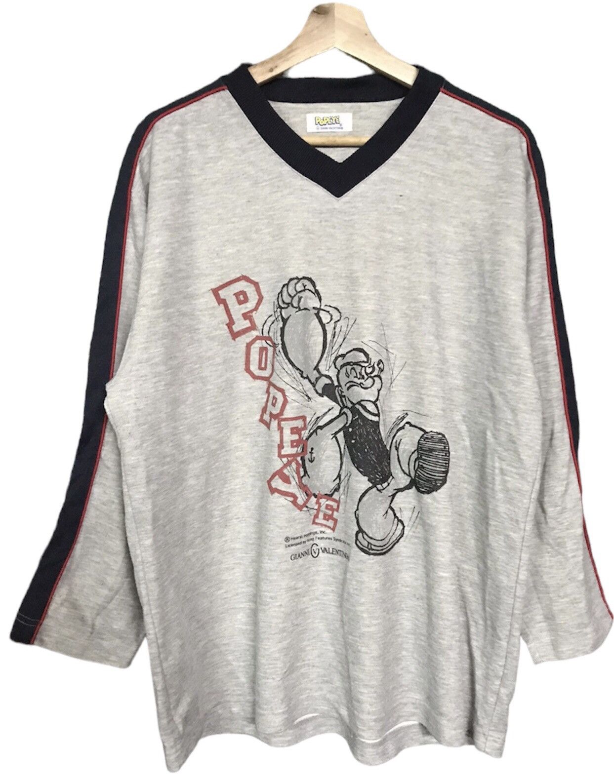 Gianni Valentino Gianni Valentino X Popeye Tshirt Long Sleeve Size US L / EU 52-54 / 3 - 1 Thumbnail